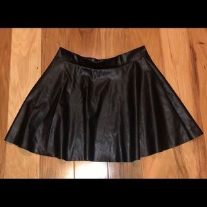 So Nikki pleather skater skirt L(14) never worn.